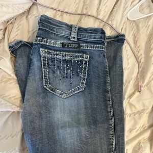 Cowgirl Tuff Women's Blue Boot Cut Jeans